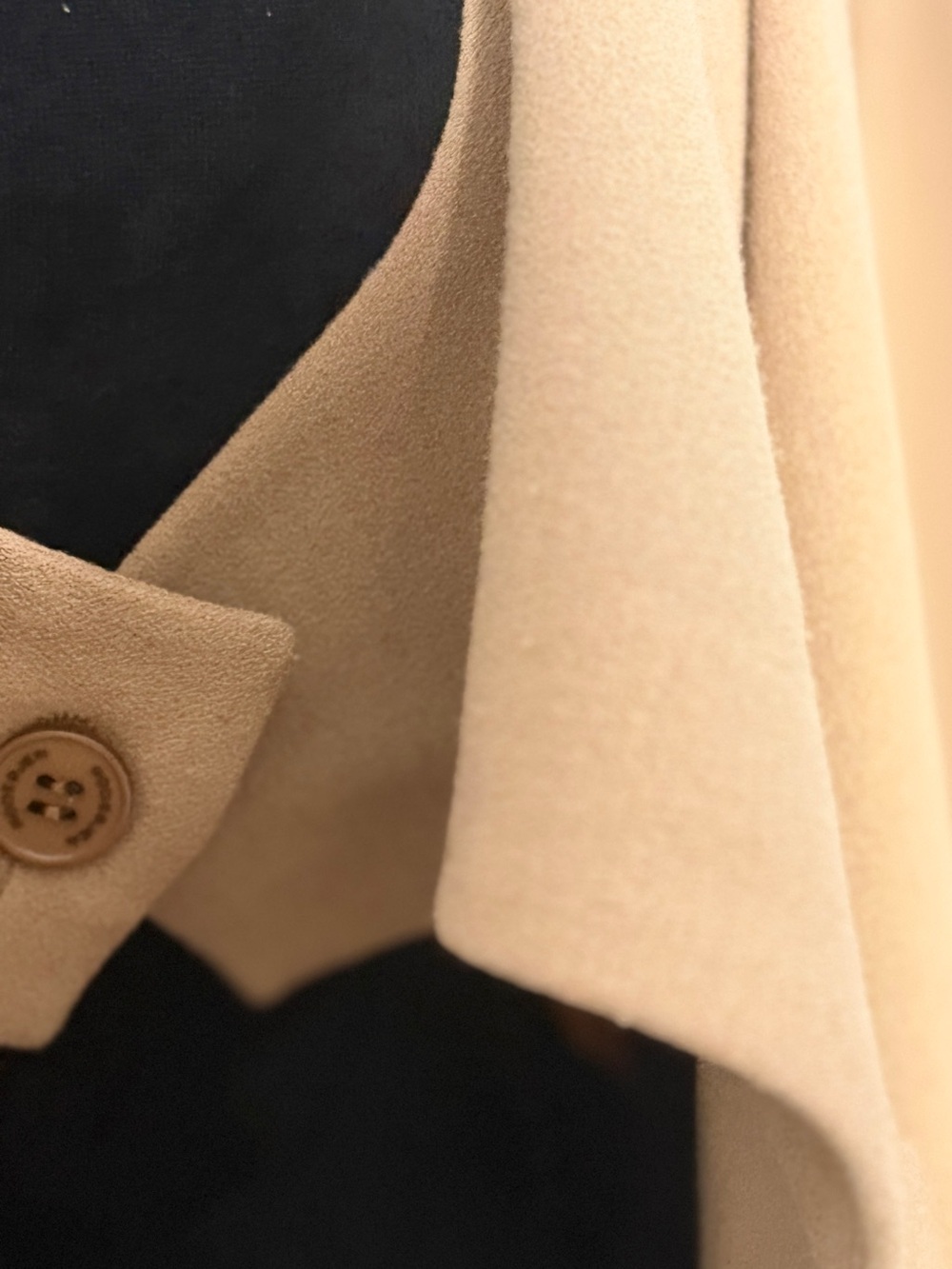 Rodebjer Women's Camel Open-Front Long Jacket - Picture 4 of 10